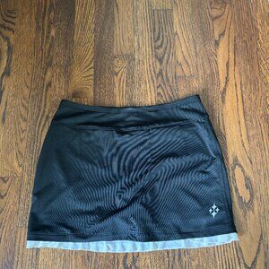Jofit Golf Swing Skort Black White Trim Size Small